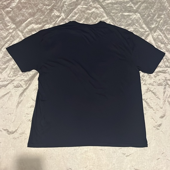 Well Worn Navy Blue America Flag Funny Cat Tee Shirt  NWT 28” PTP - Picture 6 of 7